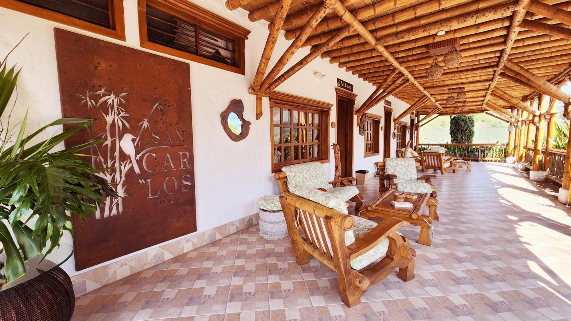 Hotel Casa San Carlos Lodge Pereira Комбия Экстерьер фото