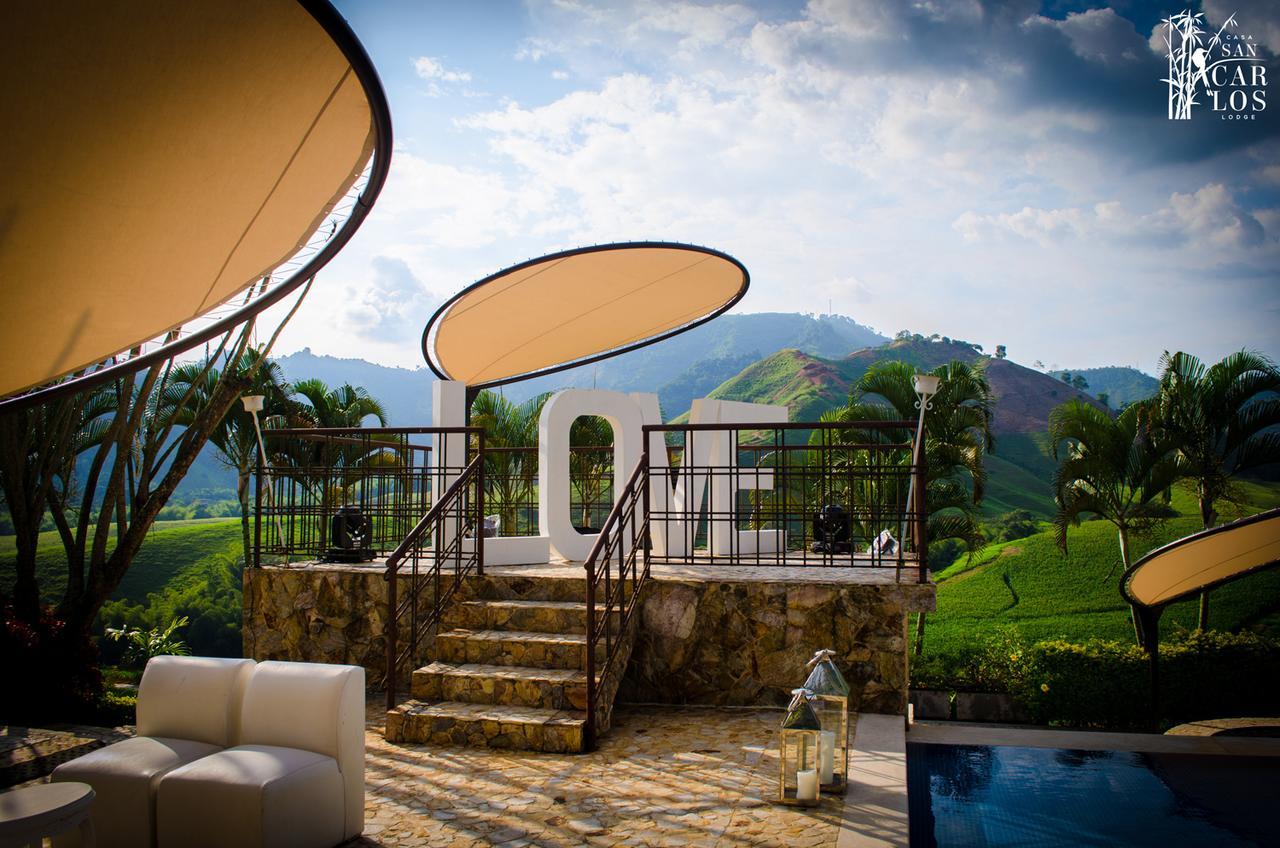 Hotel Casa San Carlos Lodge Pereira Комбия Экстерьер фото