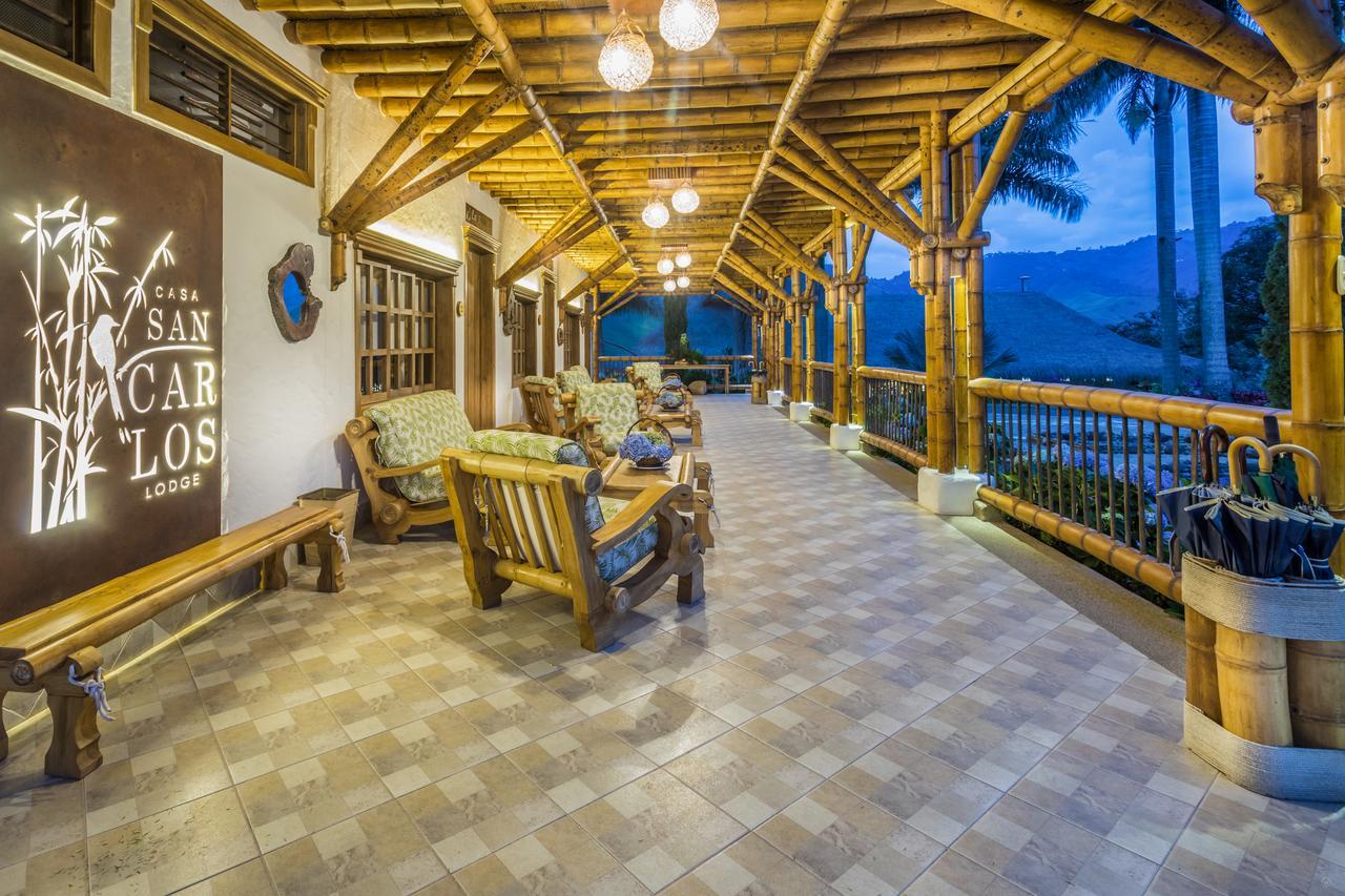 Hotel Casa San Carlos Lodge Pereira Комбия Экстерьер фото
